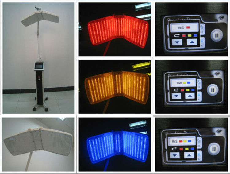 CE Zugelassene Led-Photodynamische Hautverjüngung und Akne-PDT-LED-Lichttherapie-Gesichtsbehandlungsgerät