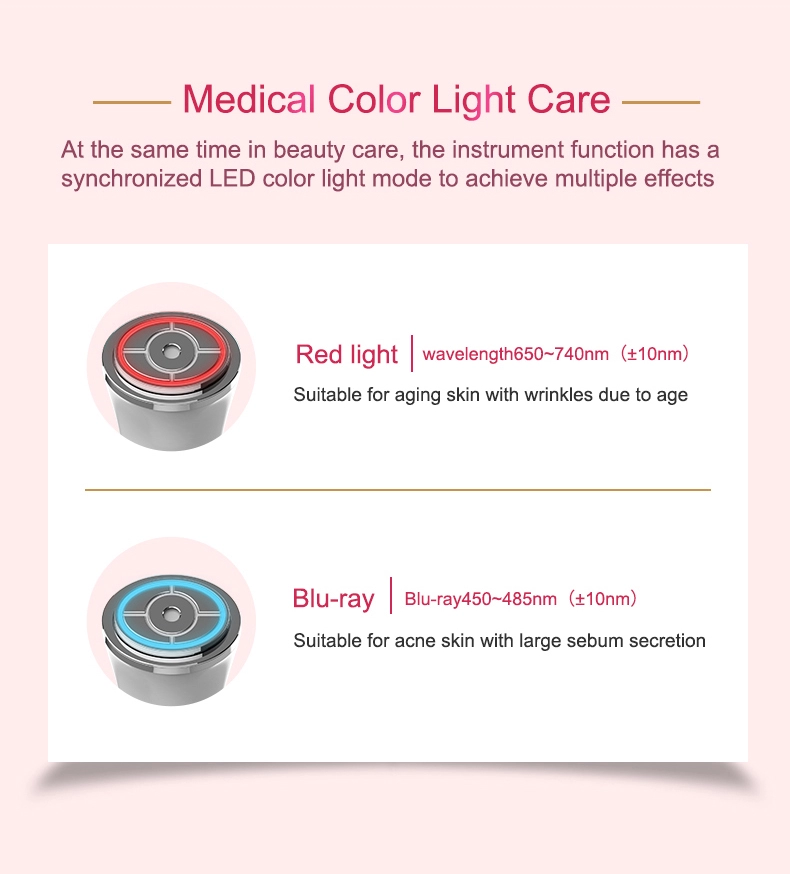 4 in 1 Neues professionelles HIFU RF Rotlicht-Therapie-EMS-Gerät gegen Falten Behandlung RF-Ausrüstung