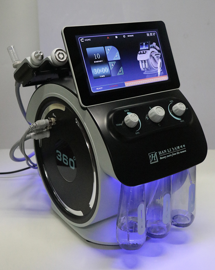 Sauerstoff-Jet-Wasser-Dermabrasion Gesichts-Hydra-Anti-Aging-Hydrodermabrasion-Gesichtshautpflege-Gerät