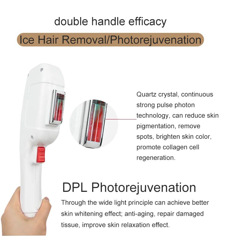 Dioden-Epilationsgerät DPL-Photonen-Hautverjüngung, -straffung und -faltenreduktion sowie Schönheitsgerät