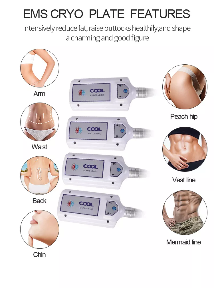 2023 Neue Fettverlust-Cryopads Schlankheitsmaschine Cryolipolyse-Maschine Coldtec Fett-Freeze Cryolipolyse-Gerät