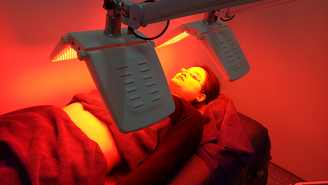 Doppelbehandlung flache PDT-Photonen-Licht-Gesichtstherapie 7 Farben LED-Gesichtstherapie-Schönheitsgerät