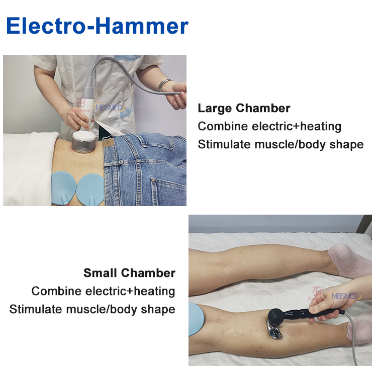 EMS-Muskelstimulator Körperstraffung Russische Welle Elektrostimulation Fair Cupping Brust Vakuum-Therapiegerät