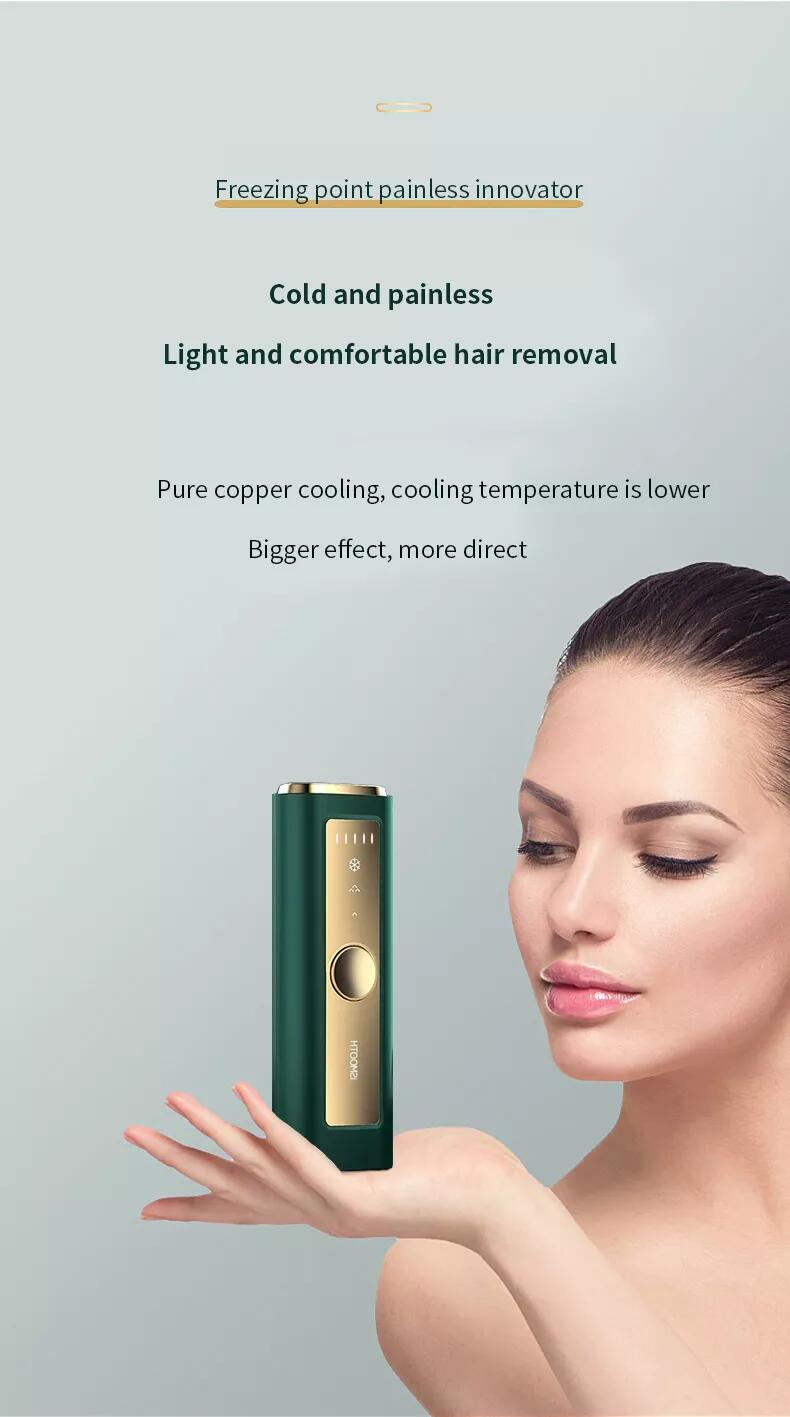 Mini-Heimgerät für dauerhafte IPL-Laser-Haareentfernung Instrument für den Hausgebrauch Dauerhafte Laser-IPL-Haareentfernung