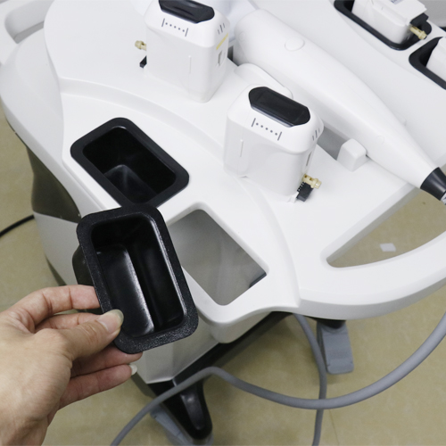 360 ° drehbare Ultraschall-Hautverjüngung Faltenentfernung vertikal 4D MMFU-Gerät