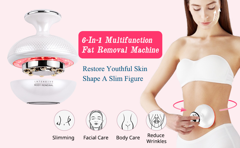 Home-Use-RF-Gewichtsreduktionsmaschine Tragbare EMS-LED-Photon-Körper-Slimming-Maschine Schönheitssalon-Ausrüstung