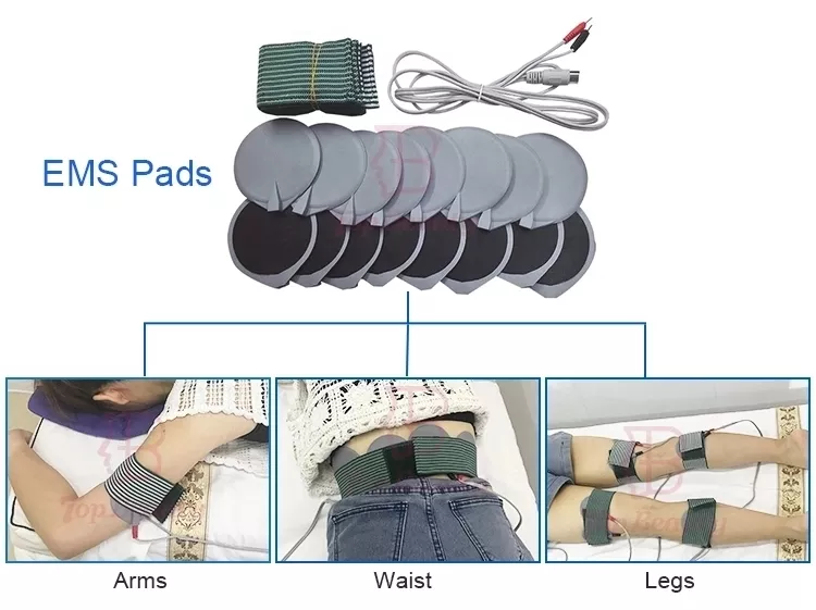 Professionelle 3-in-1-Infrarot-Pressotherapie-EMS-Lymphdrainage-Maschine mit Decke