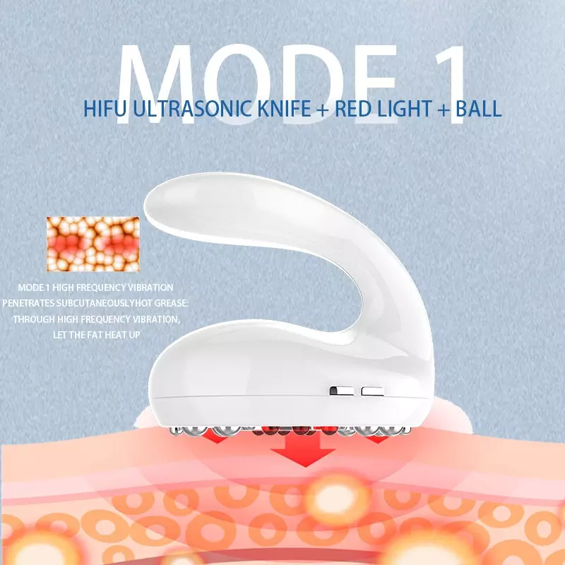 Mini 4 in 1 HIFU Rf 40k Gewichtsverlust-Maschine Fettverbrennungs-Instrument Körper Schlankheits-Neuheiten Schönheitsausrüstung