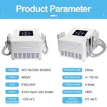 Cryo Ems Pads Therapie Kühlplatten Elektronische Muskelstimulation Körper Schlankheitsformung Sculpting Machine