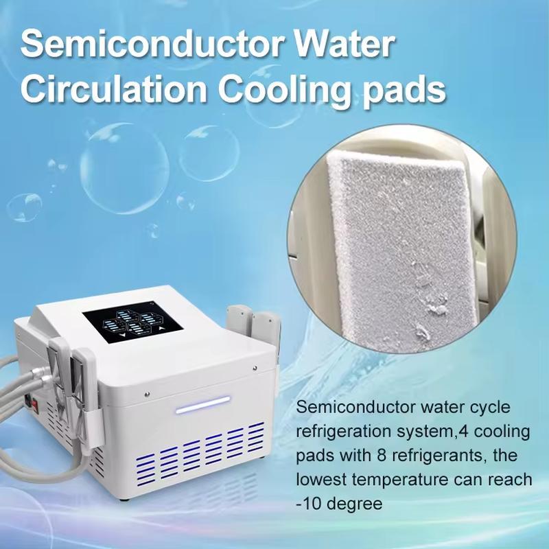 Cryo Ems Pads Therapie Kühlplatten Elektronische Muskelstimulation Körper Schlankheitsformung Sculpting Machine