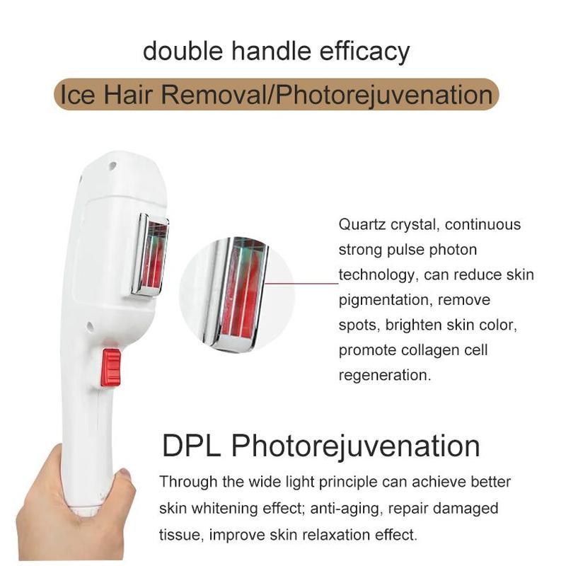 Dioden-Epilationsgerät DPL-Photonen-Hautverjüngung, -straffung und -faltenreduktion sowie Schönheitsgerät