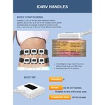 3 in 1 Salon Verwendung Trusculpt Id Flex Rf Körperkonturierung Körpermodellierung 2mhz Cellulite Behandlung Fett Reduzierung Trufat Maschine