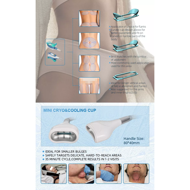2022 Fabrikverkauf 360 Cryolipolysis Schlankheitsmaschine / Fettgefrieren Maschine Cool Tech Cellulite Reduktion