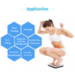 2 in 1 smas RF Schockwellentherapie-Gerät gegen Cellulite