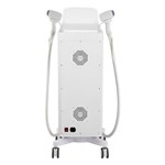 Dual-Handles 3-Wellenlängen-Laserdiode 808Nm Haarentfernungs-Behandlungs-Schönheitsmaschine