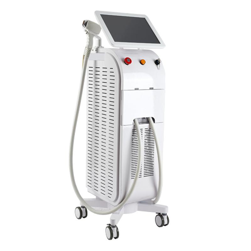 Multifunktionale 2-in-1-YAG-808-Diodenlaser-Haarentfernungs- und Tätowiermaschine für Salons