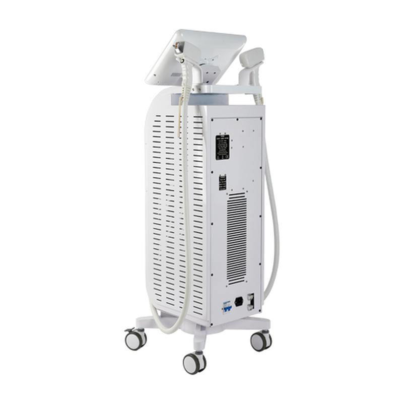 Multifunktionale 2-in-1-YAG-808-Diodenlaser-Haarentfernungs- und Tätowiermaschine für Salons