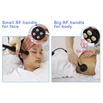 Korea Kühlung RF-Butt-Lift-Körpermodellierung Massage RF-Gesichtslifting Körperstraffungsgerät