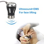 2 in 1 RF-Schönheitsimportgerät EMS-Schönheitsprodukt-Maschine Anti-Aging-Gesichtslifting-Gerät Faltenentfernung Ultraschall-EMS-Therapiegerät
