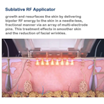 RF-Mikronadel + Thermagia-Fraktionierte-RF-System-Mikronadelung RF-fraktionierte Radiofrequenz-Schönheitsausrüstung