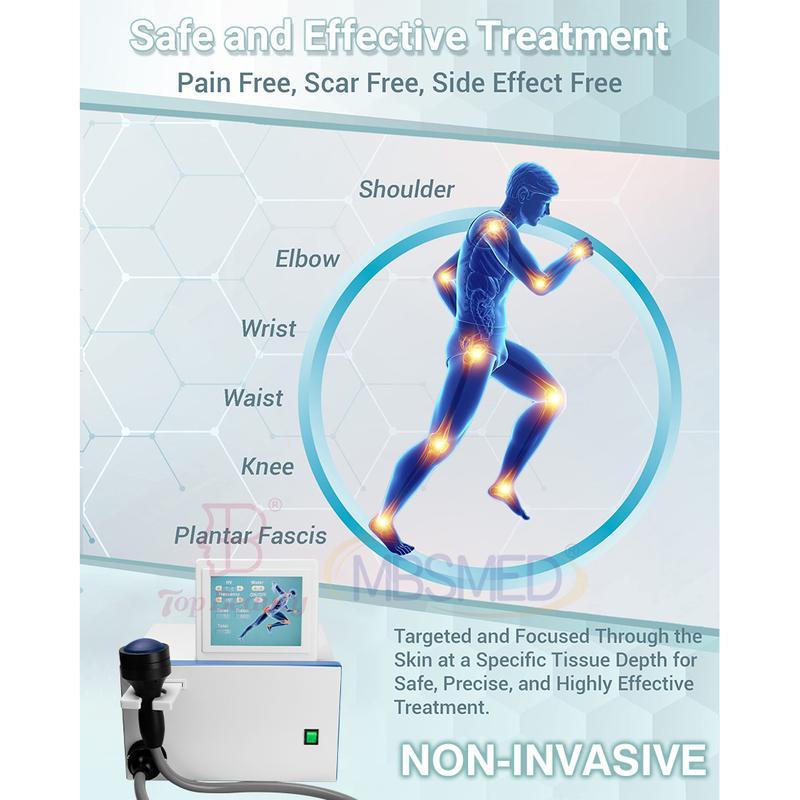 heiße Verkauf eswt ed Fokus-Stoßwellensystem fokussierte Stoßwelle Therapiegerät, Stoßwelle Physisch