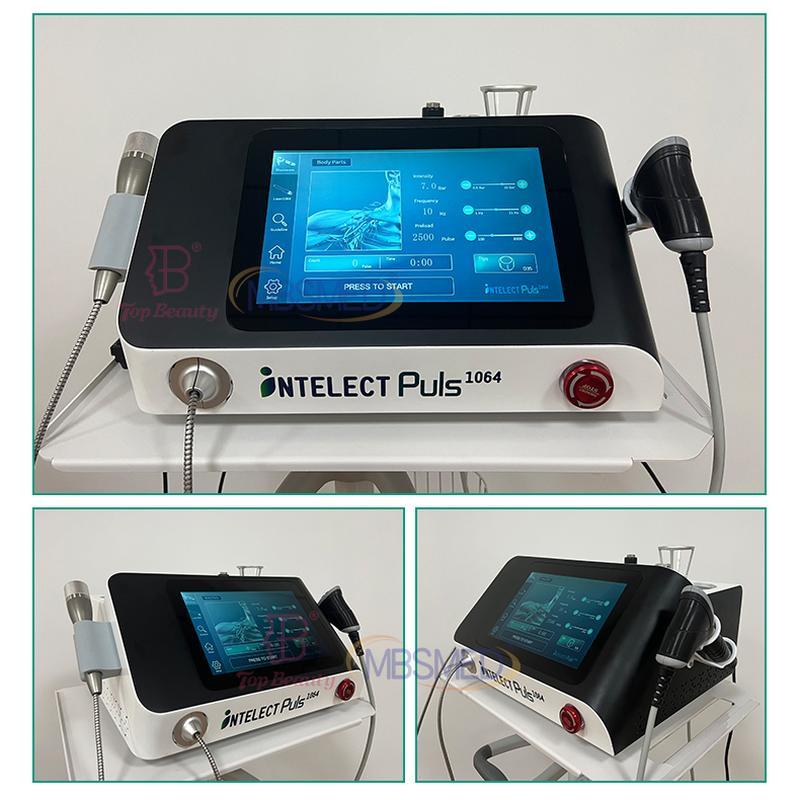 Professionelle Stoßwellen-Klasse-4-Lasertherapie für Physiotherapie-Stoßwelle ESWT-Rehabilitationsmaschine